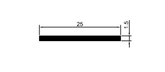1,5 x 25