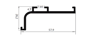 Entegre Boy Kulp	 	MD 1051 A