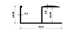 18 mm Sunta	 	MD 1071 B