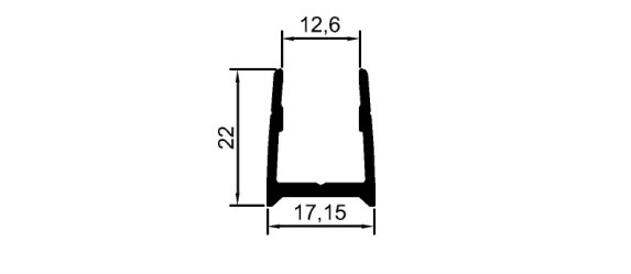 Kabinet "U" Profili	 	ÇP 0041 B