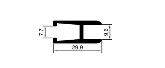 Hafif Cam Sürgü Alt Ray	 	ÇP 0085