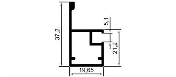 20 mm Çerçeve Kapak Prf Kulplu              1002 AK