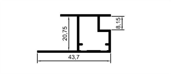 20 mm Çerçeve Kapak Prf Kulplu	 	1002 E