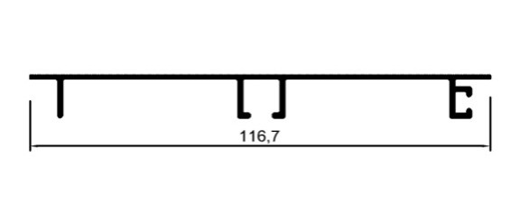 12 cm Çizgili Baza	 	MD 1014