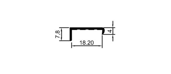 18 mm "U" Kapama	 	MD 1018 A