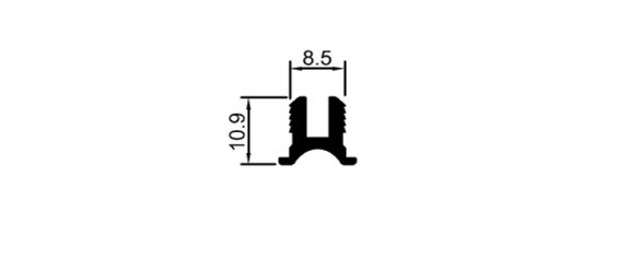 Hafif Sürgü Alt Üst Ray	 	MD 1049 A