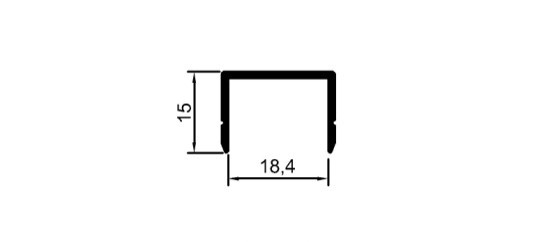 18 mm "U" Kapama	 	MD 1061 A
