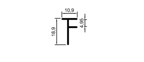Cam&Suntalam Geçiş Profili	 	MD 1092
