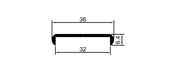 32 mm "U" Kapama	 	MD 1122 A