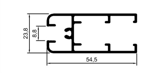 8 mm Çift Teker Alt Kayıt	 	SR 1738
